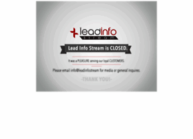 Leadinfostream.com thumbnail