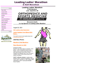 Leadingladiesmarathon.com thumbnail