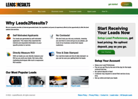 Leads2results.com thumbnail