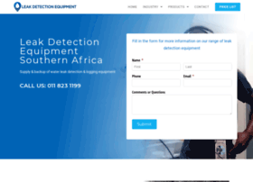 Leak-detection-equipment.co.za thumbnail