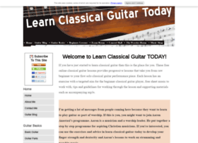 Learn-classical-guitar-today.com thumbnail