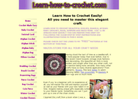 Learn-how-to-crochet.com thumbnail