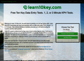Learn10key.com thumbnail