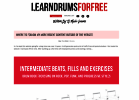 Learndrumsforfree.com thumbnail