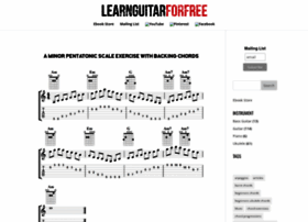 Learnguitarforfree.com thumbnail