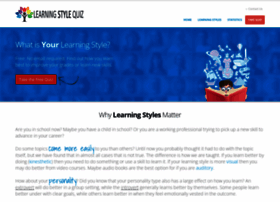 Learningstylequiz.com thumbnail