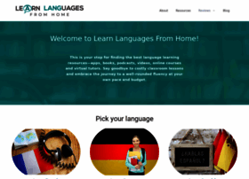 Learnlanguagesfromhome.com thumbnail