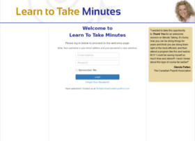 Learntotakeminutes.com thumbnail