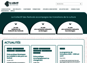 Lecollectifdesfestivals.org thumbnail