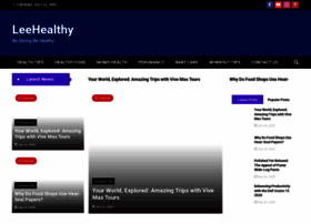 Leehealthy.com thumbnail