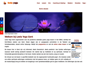 Leela-yoga.be thumbnail