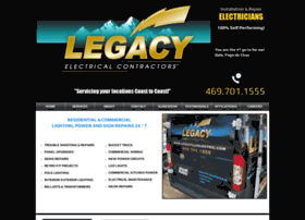 Legacyllcelectric.com thumbnail