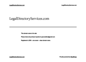 Legaldirectoryservices.com thumbnail
