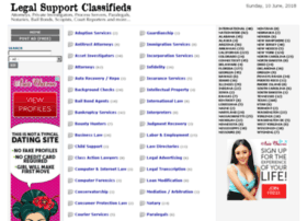 Legalsupportclassifieds.com thumbnail