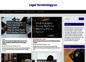 Legalterminology.co thumbnail