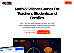 Legends of Learning  Math & Science Games For Teachers, Students