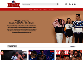 Legendusashirt.com thumbnail