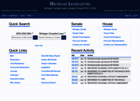 Legislature.mi.gov thumbnail