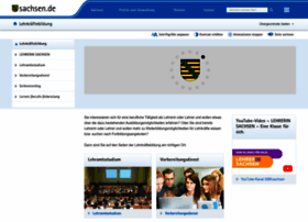 Lehrerbildung.sachsen.de thumbnail