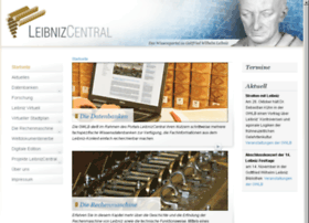 Leibnizcentral.de thumbnail