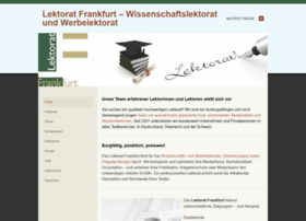 Lektorat-frankfurt.org thumbnail