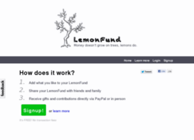 Lemonfund.com thumbnail