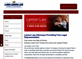 Lemonlaw.com thumbnail