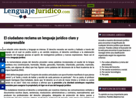 Lenguajejuridico.com thumbnail