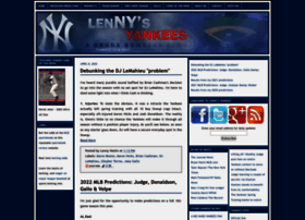 Lennysyankees.com thumbnail
