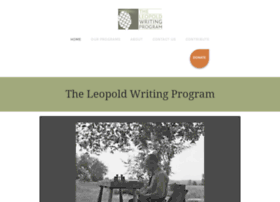 Leopoldwritingprogram.org thumbnail