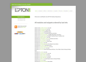 Lepton-cms.com thumbnail