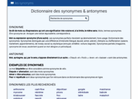 Les-synonyms.com thumbnail