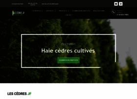 Lescedresjf.ca thumbnail