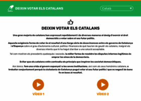 Letcatalansvote.org thumbnail
