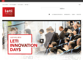 Leti-innovation-days.com thumbnail