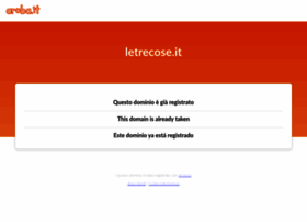 Letrecose.it thumbnail