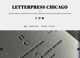 Letterpresschicago.com thumbnail