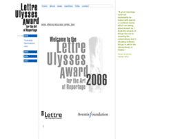 Lettre-ulysses-award.org thumbnail