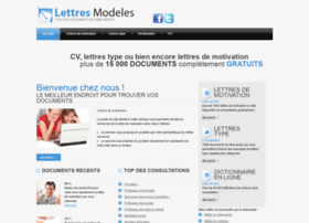 Lettres-modeles.fr thumbnail Lettres-modeles.fr thumbnail