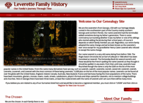 Leverette-family-history.us thumbnail