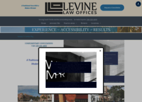 Levinelawoffices.com thumbnail
