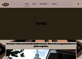 Lewisvillebaptist.com thumbnail