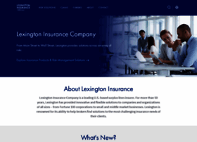 Lexingtoninsurance.com thumbnail
