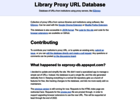 Libproxy-db.org thumbnail