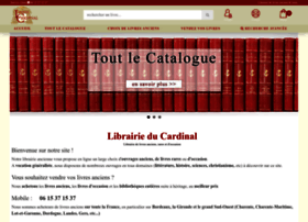 Librairie-du-cardinal.com thumbnail
