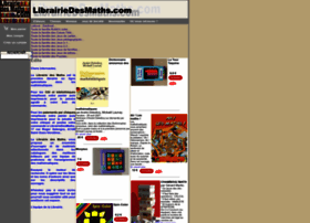Librairiedesmaths.com thumbnail