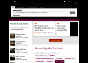 Libraries.mit.edu thumbnail Libraries.mit.edu thumbnail