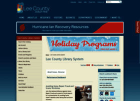 Library.lee-county.com thumbnail