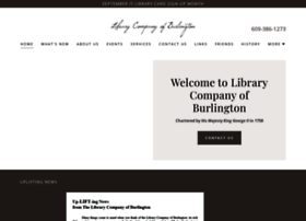 Librarycompanyofburlington.org thumbnail