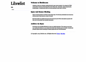 Librelist.com thumbnail